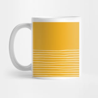 Simple Lines - Yellow Mug